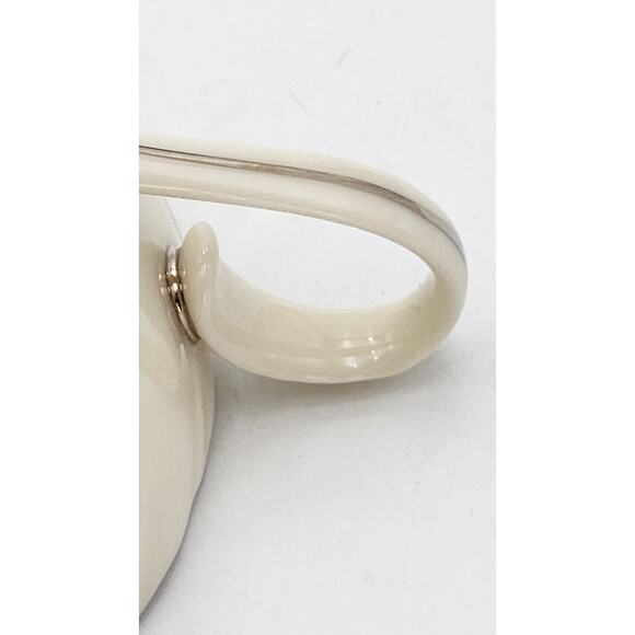 Lenox Valera Set of 2 Cups Platinum Trim 1961-77 Fine Porcelain - Picture 13 of 16